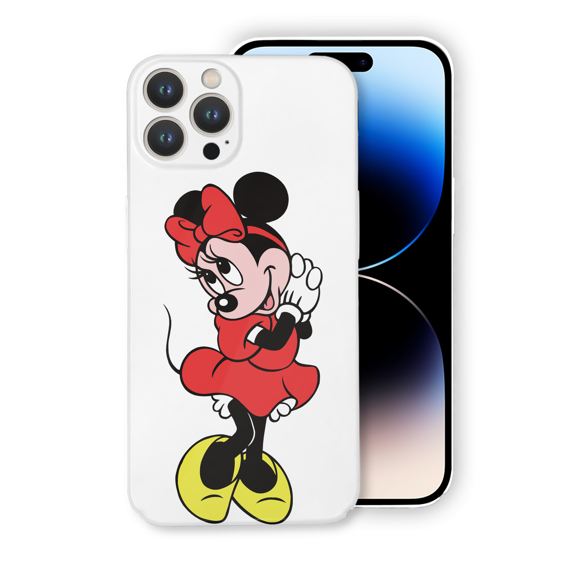 （画像用） ミッキーマウス Mickey Mouse 【iPhone 14シリーズ対応】ハードケース
